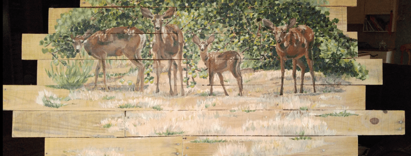 Oil Painting of Julian Deer